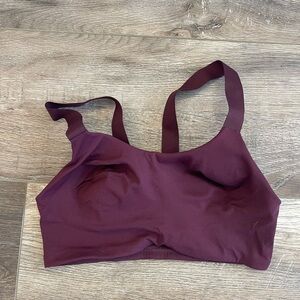 Victoria's Secret Deep Burgundy Sports Bra like new size S